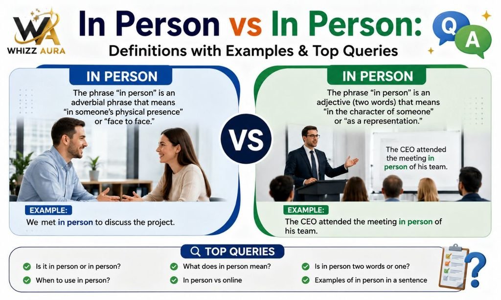 In Person vs In Person Definitions with Examples & Top Queries