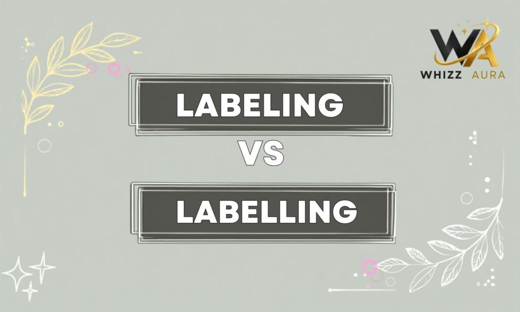 Labeling vs Labelling: What’s the Difference? Meaning, Usage & Examples