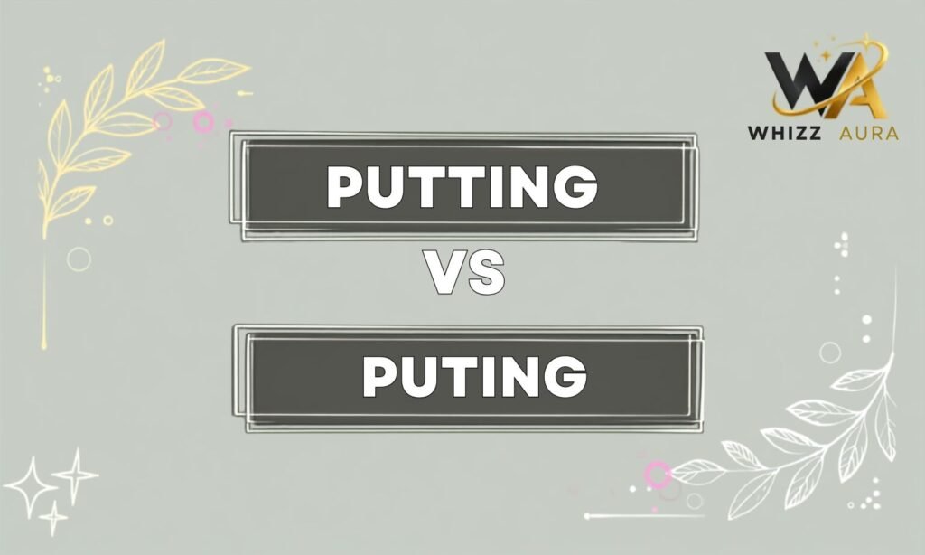 Putting vs Puting: What’s the Difference? Meaning, Usage & Examples