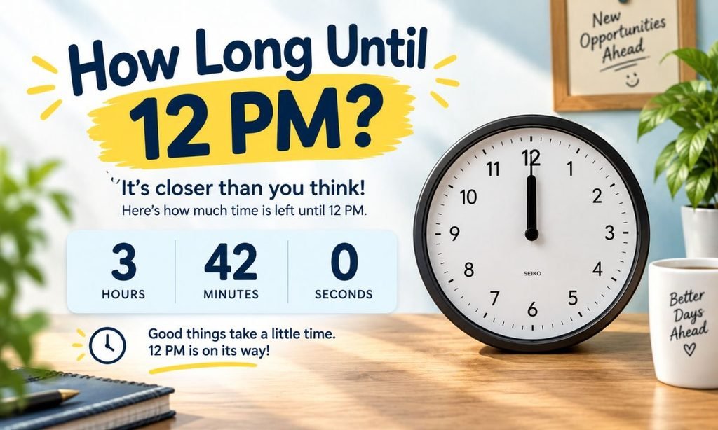 How Long Until 12 PM? Quick Ways to Calculate the Time to Noon