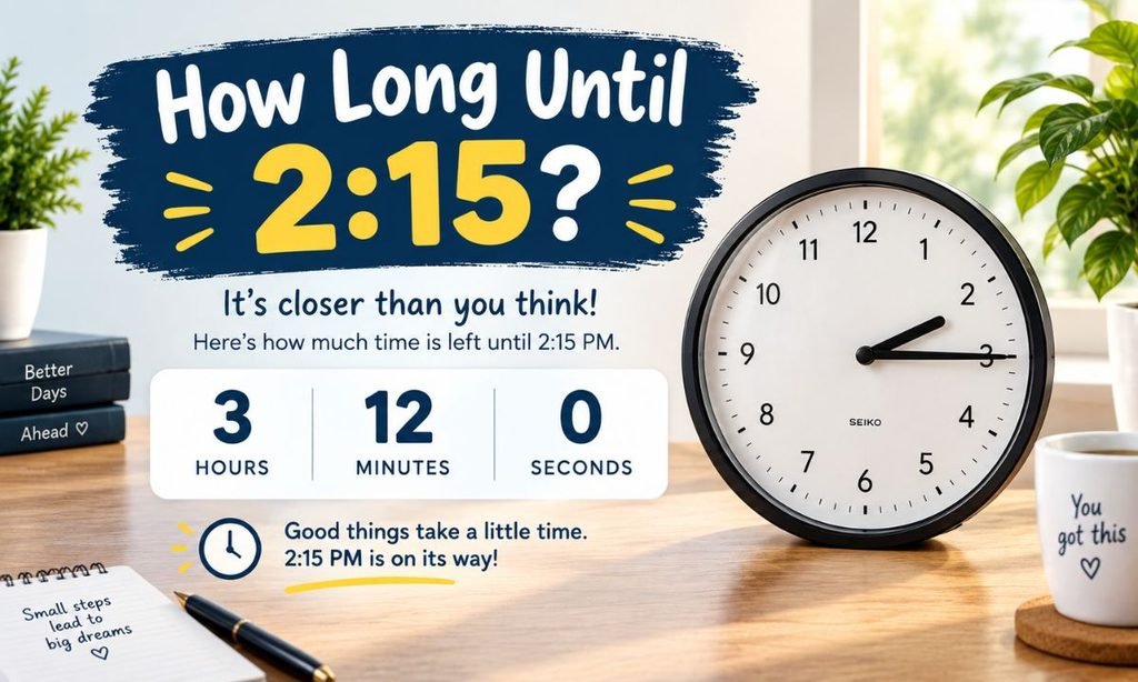 How Long Until 2:15? Your Complete Time Calculation Guide
