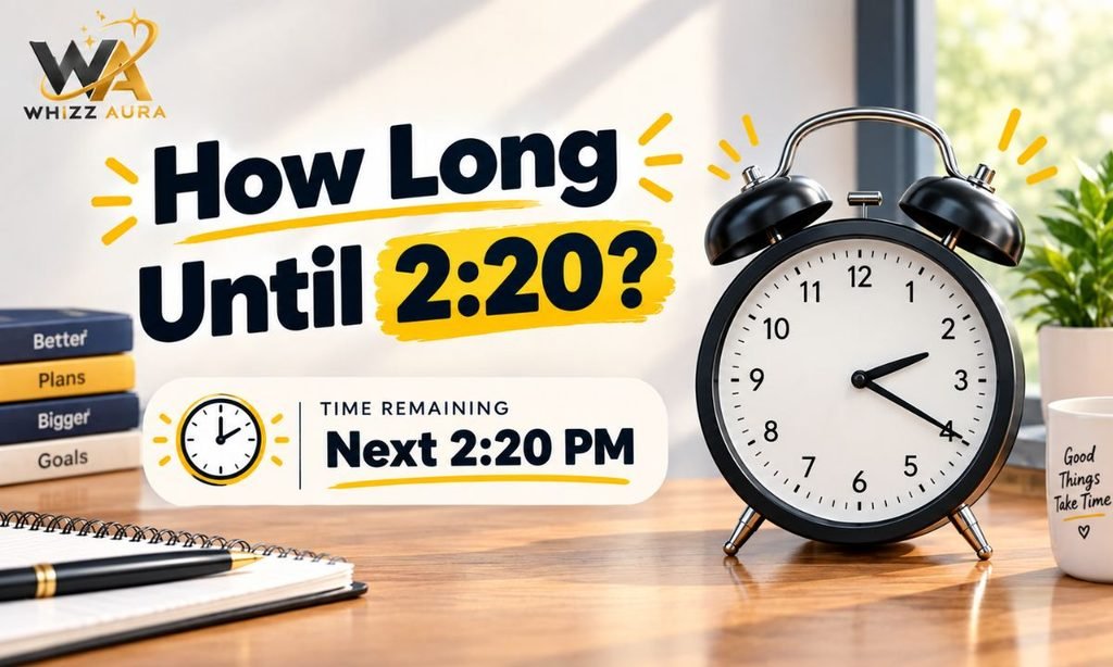 How Long Until 2:20? Instant Time Countdown Guide (AM & PM)