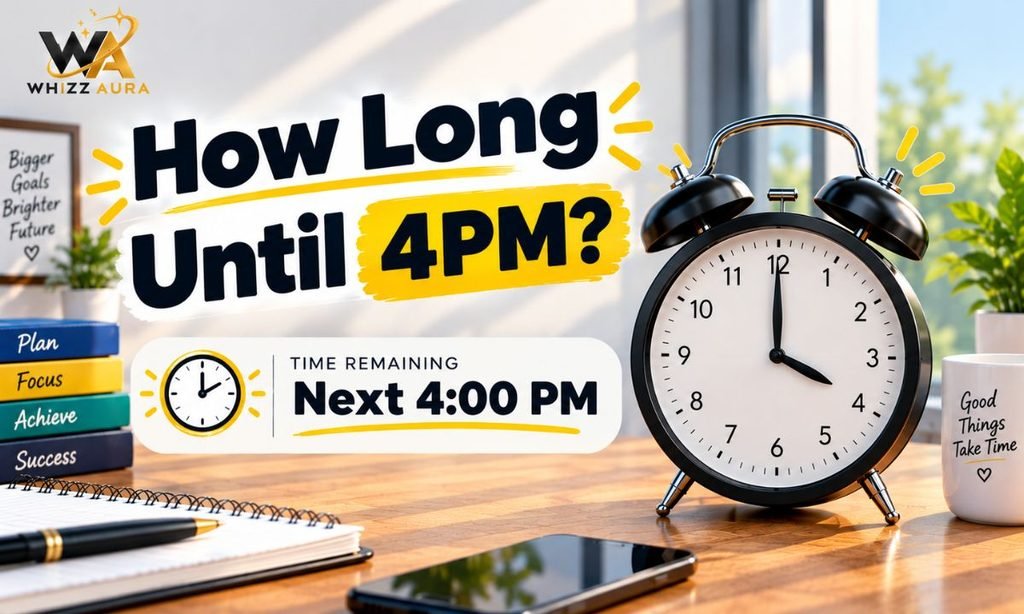 How Long Until 4PM? Fast Countdown & Time Calculator Guide