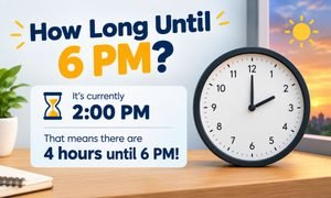 How Long Until 6 PM?