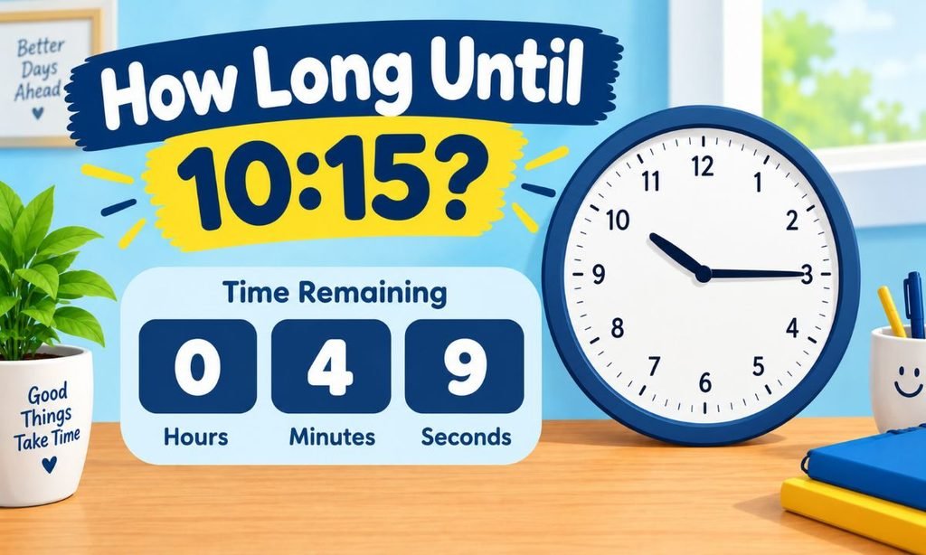 How Long Until 10:15?