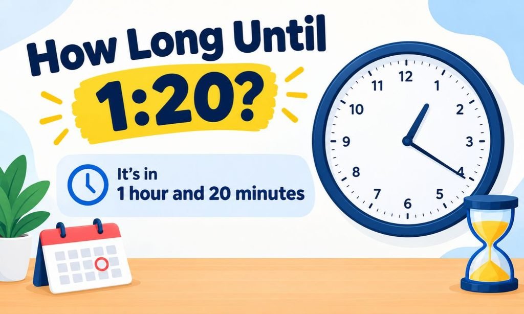 How Long Until 1:20?