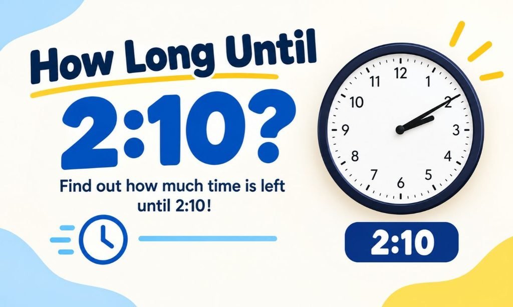 How Long Until 2:10?