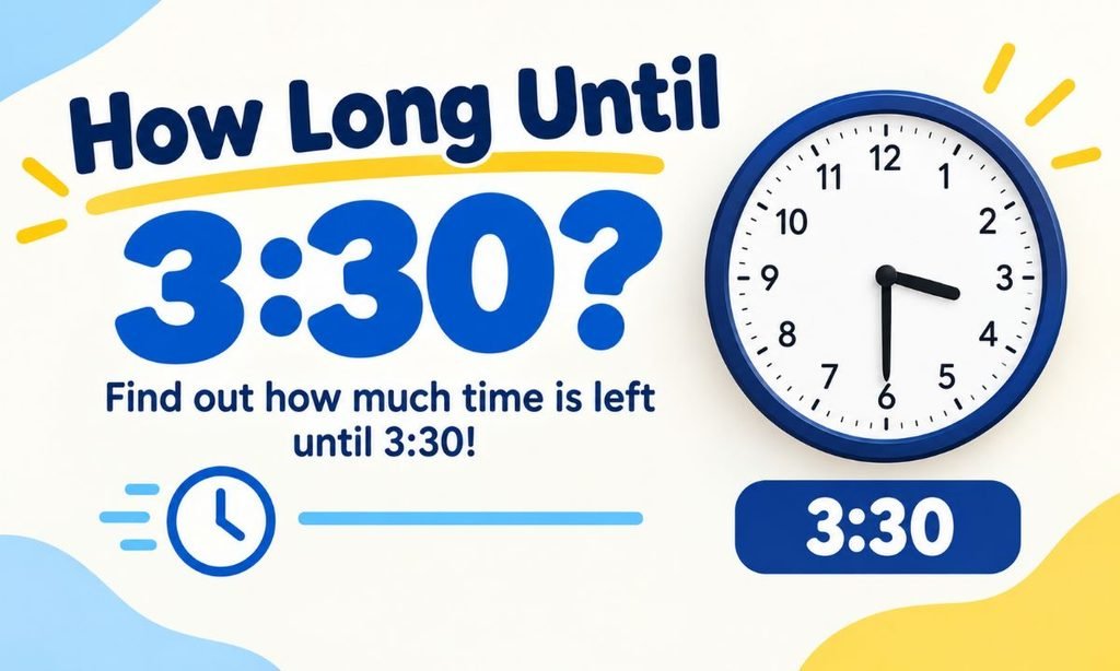 How Long Until 3:30?